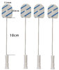 Klebeelektrode 15x20mm | 0,7mm PIN Stecker| 12 Stk./Set