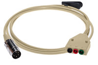 Geschirmte EMG | EP | NLG Kabel mit 5-pol DIN Stecker