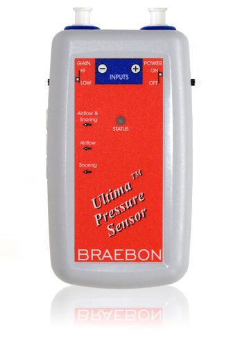 Staudruck Sensor für Schlafdiagnose und CPAP Titration